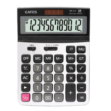 Factory price Plastic and Aluminum Panel calculator with big LCD screen